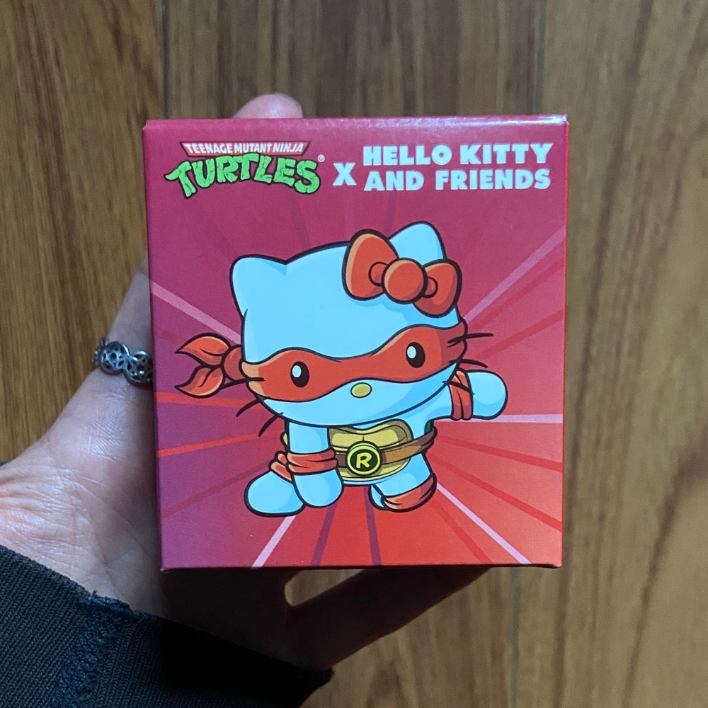 McDonalds Happy Meal Toy - Hello Kitty x TMNT Raphael Figure 🎀 🥷🐢❤️